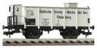 5449 Fleischmann Gas tanker car with brakeman's cabin of the firm of 'Deutsche Solvay-Werke Rheinberg' as in service with the DRG